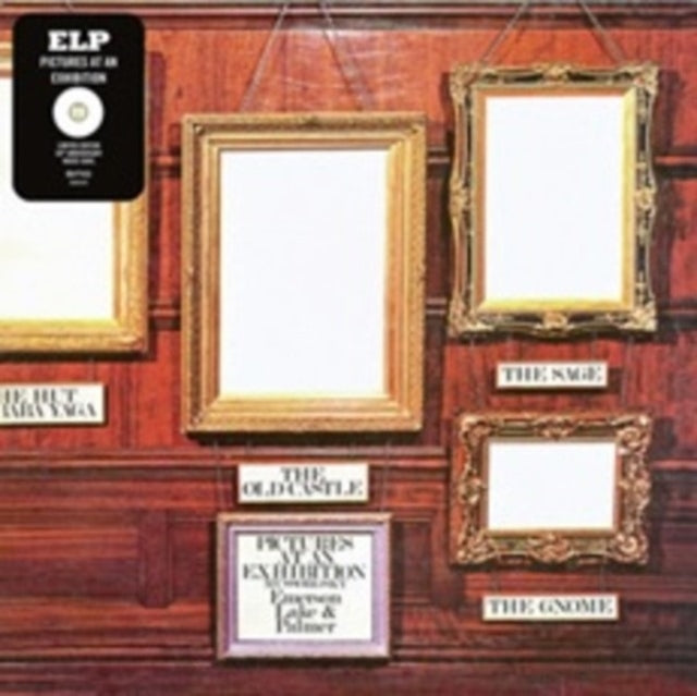 Lake & Palmer Emerson - Black Moon & Pictures At An Exhibition (White LP Vinyl)