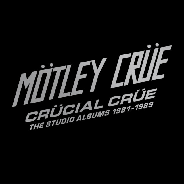Motley Crue - Crucial Crue - The Studio Albums 1981-1989 (Limited Edition/5CD Box)
