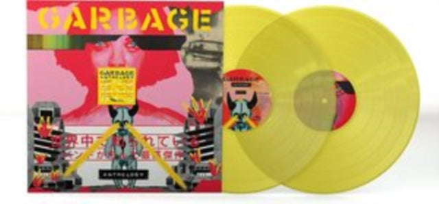 Garbage - Bleed Like Me (Expanded Edition) (2LP) & Anthology (2LP/Transparent Yellow Vinyl) & Bleed Like Me
