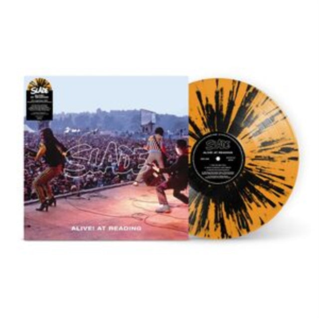 Slade - Slade In Flame (Yellow & Red Splatter LP Vinyl/Limited Edition) & Alive! At Reading