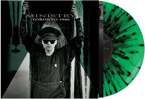 Ministry - Toronto 1986 (Green & Black Splatter)