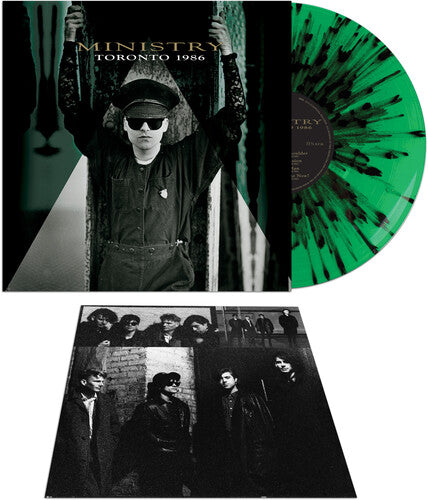 Ministry - Toronto 1986 (Green & Black Splatter)