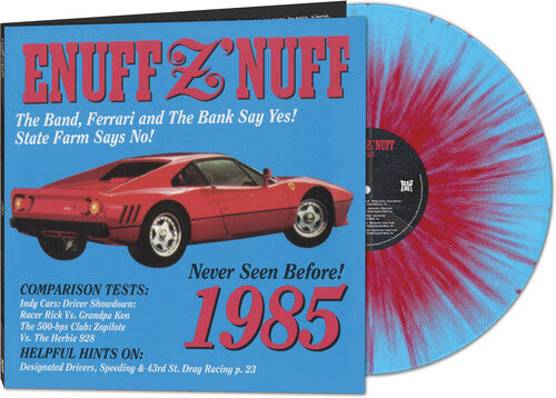 Enuff Z'nuff - 1985 (Blue & Red Starburst)