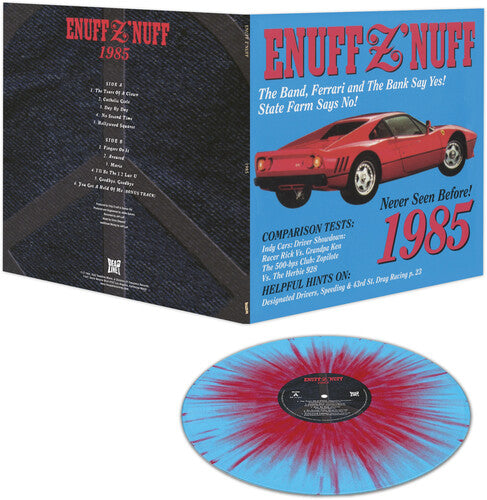 Enuff Z'nuff - 1985 (Blue & Red Starburst)