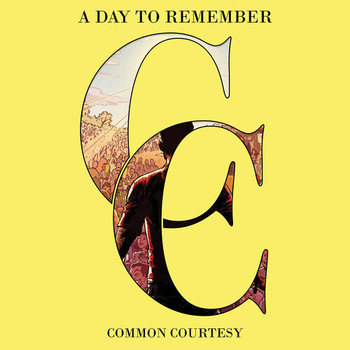 Day To Remember - Common Courtesy (lemon & Milky Clear) - Vinyl Record