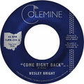Bright,wesley - Come Right Back (opaque Red) - Vinyl Record