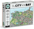 Galison / Jackson,sean - City By The Bay 1000 Piece Maze Puzzle - Games