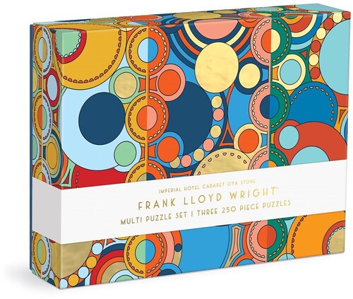 Galison / Wright,frank Lloyd - Frank Lloyd Wright Imperial Hotel Multi Puzzle Set - Games