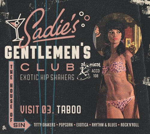 Sadie's Gentlemen's Club V3: Taboo / Various - Sadie's Gentlemen's Club V3: Taboo / Various - Music CD