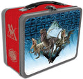 Jurassic World - Raptors Tin Tote - Jurassic World - Raptors Tin Tote - Novelties