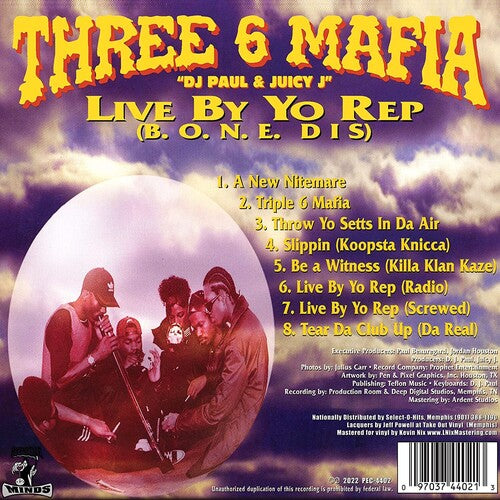 Three 6 Mafia - Live By Yo Rep