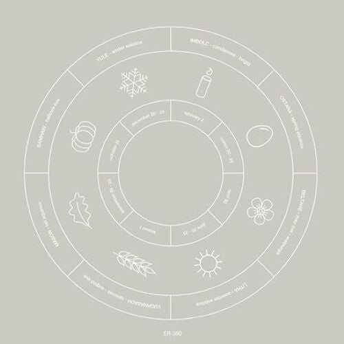 Lightning In A Twilight Hour - Circling Of The Seasons (white) - Vinyl Record