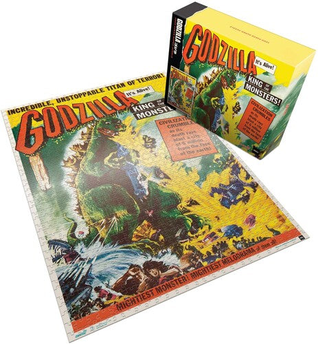 Toho Puzzle Godzilla King Of Monsters (u.s. Poster - Toho Puzzle Godzilla King Of Monsters (u.s. Poster - Games