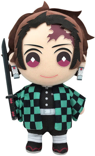 Demon Slayer Tanjiro 8 Inch Plush - Demon Slayer Tanjiro 8 Inch Plush - Collectibles