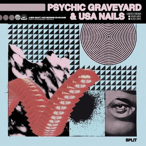 Psychic Graveyard & Usa Nails - Split - Vinyl Record