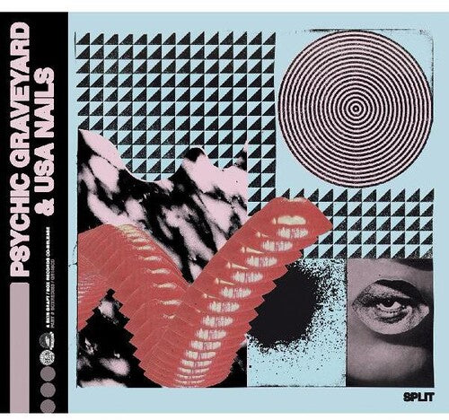 Psychic Graveyard & Usa Nails - Split - Music CD