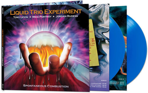 Liquid Trio Experiment - Spontaneous Combustion (blue)