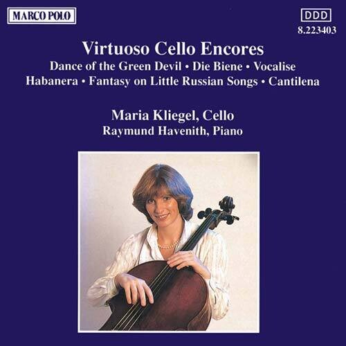 Bach / Schubert / Grandos / Debussy / Kliegel - Virtuoso Cello Encores - Music CD
