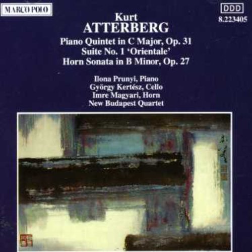 New Budapest Quartet / Atterberg - Piano Quintet / Suite No 1 / Horn Sonata - Music CD