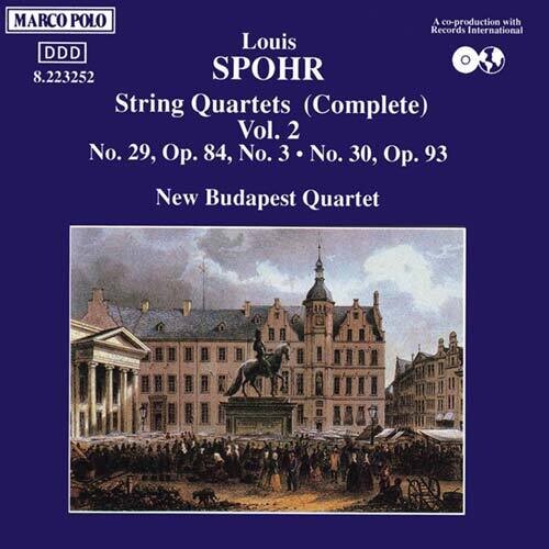 Spohr / New Budapest Quartet - Complete String Quartets 2 - Music CD