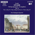Spohr / New Budapest Quartet - Complete String Quartets 4 - Music CD