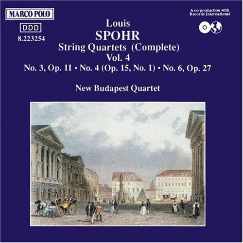 Spohr / New Budapest Quartet - Complete String Quartets 4 - Music CD