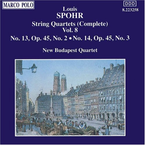 Spohr / New Budapest Quartet - String Quartets 2 & 3 - Music CD