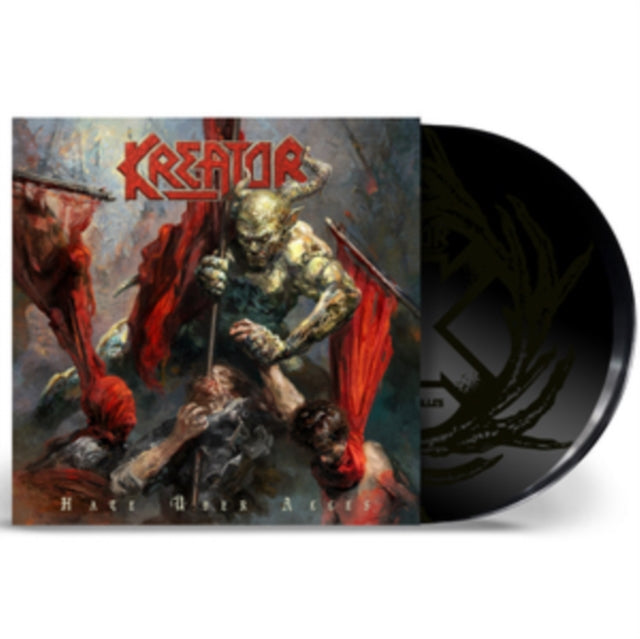 Kreator - Hate Uber Alles (Trifold, Double Black W/ Etching) & Violent Revolution & Live At Dynamo Open Air 1998 (Brown/Orange Marbled LP Vinyl)