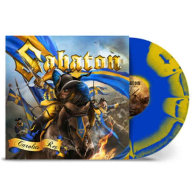 Sabaton - Carolus Rex (Blue Yellow Sunburst LP Vinyl)