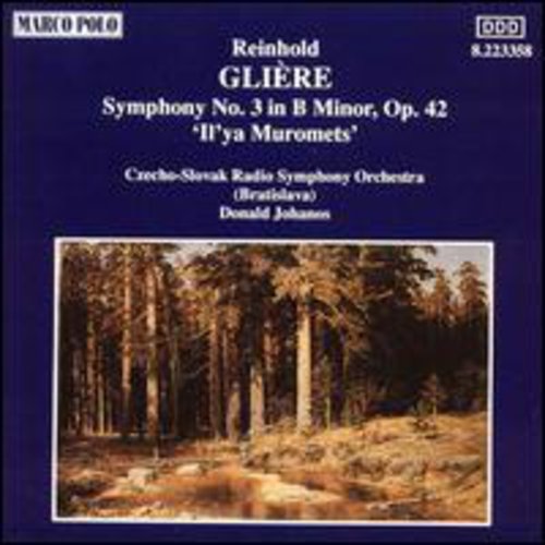 Gliere / Johanos / Cssr Po - Symphony 3 - Music CD