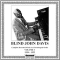 Davis,john Blind - Complete Recorded Works Vol. 1 (1938-1952) - Music CD