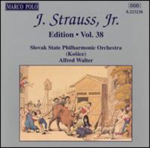 Strauss / Walter / Slovak State Philharmonic - Complete Orchestral Works 38 - Music CD