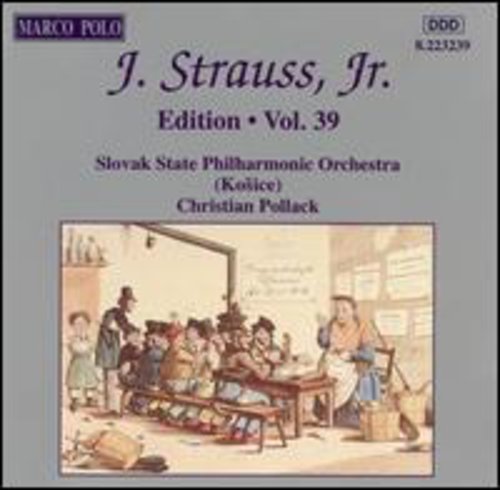 Strauss / Pollack / Slovak State Philharmonic - Complete Orchestral Works 39 - Music CD