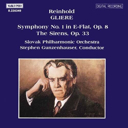 Gliere / Gunzenhauser - Symphony 1 / Sirens - Music CD