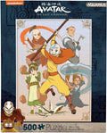 Avatar The Last Airbender Cast 500 Pc Puzzle - Avatar The Last Airbender Cast 500 Pc Puzzle - Games
