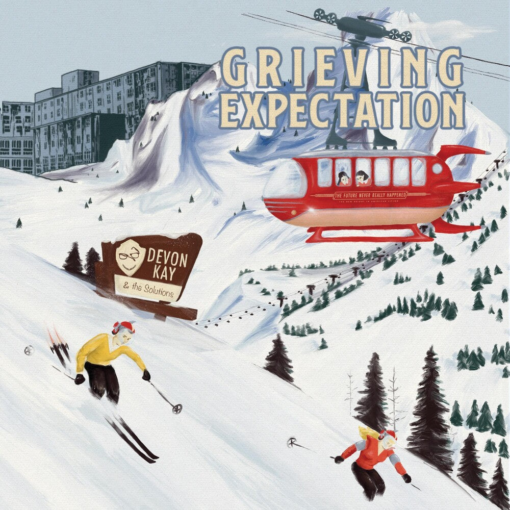Grieving Expectation [Indie Exclusive Limited Edition Half Clear half white w/ Silver Splatter LP] Vinyl Record