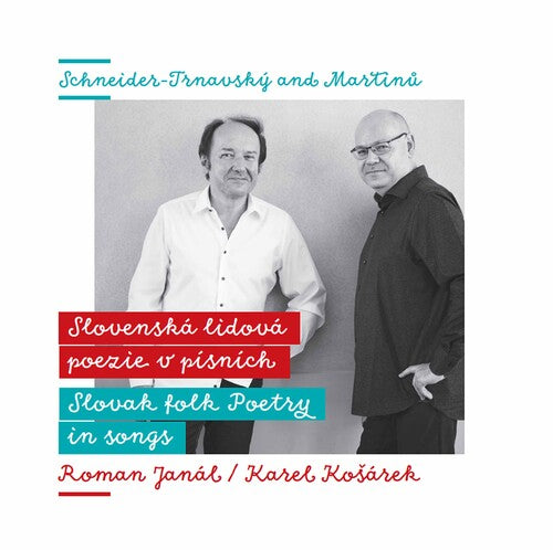 Martinu / Janal / Kosarek - Slovak Folk Poetry In Songs - Music CD