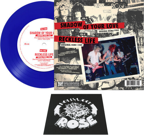 Hollywood Rose - Shadow Of Your Love / Reckless Life (blue)