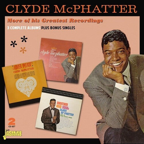 Mcphatter,clyde - More Of His Greatest Recordings: 3 Complete Albums - Music CD