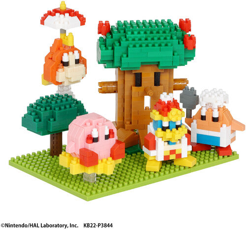 Nanoblock - Sights To See - Kirby - Kirby Dream Land Building Kit - Collectibles