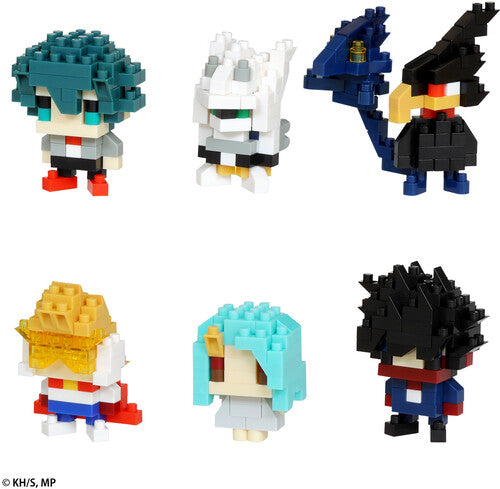 Nanoblock - My Hero Academia Vol. 3 (blind Box) (box Of 6) - Collectibles