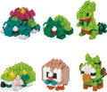 Nanoblock - Pokemon Type Grass Set 1, Mininano Series - Collectibles