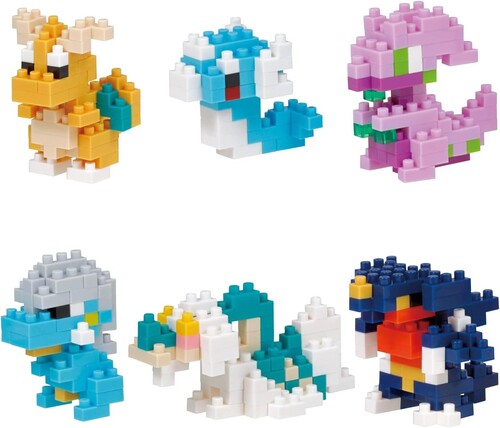 Nanoblock - Pokemon Type Dragon Set 1, Mininano Series - Collectibles