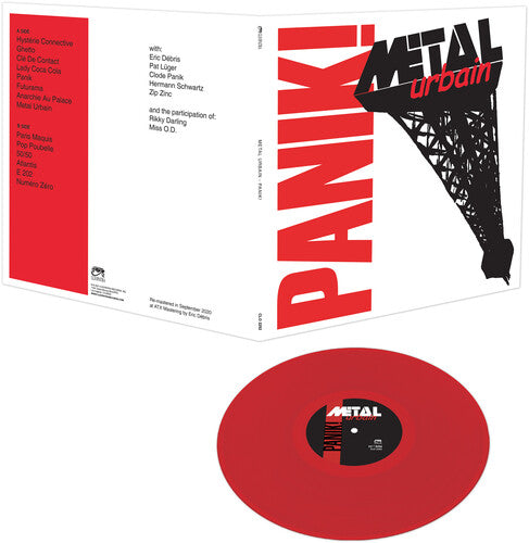 Metal Urbain - Panik! (red)