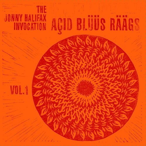 Jonny Halifax Invocation - Acid Bluus Raags 1 - Vinyl Record