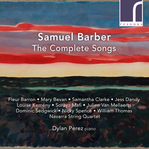 Barber / Barron / Sedgewi - Complete Songs - Music CD
