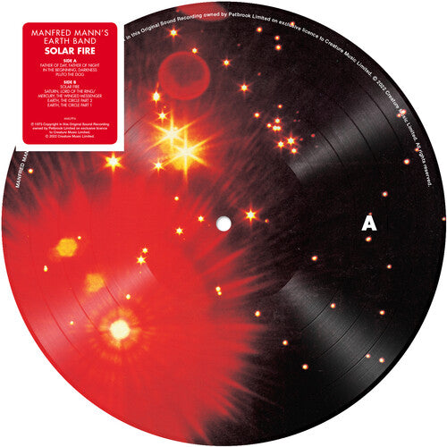 Manfred Mann's Earth Band - Solar Fire - Vinyl Record