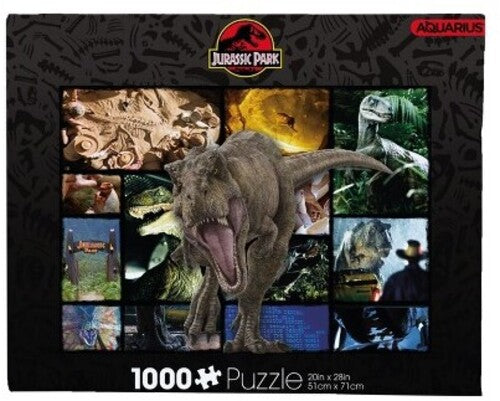 Jurassic Park Collage 1000 Pc Puzzle - Jurassic Park Collage 1000 Pc Puzzle - Games