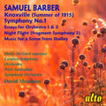 Mcgurk,molly - Samuel Barber: Sym No. 1 / Essays Nos. 1 & 2 - Music CD