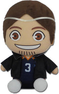 Hakyu!! S3 Asahi Jacket Sitting Pose 7 Inch Plush - Hakyu!! S3 Asahi Jacket Sitting Pose 7 Inch Plush - Collectibles